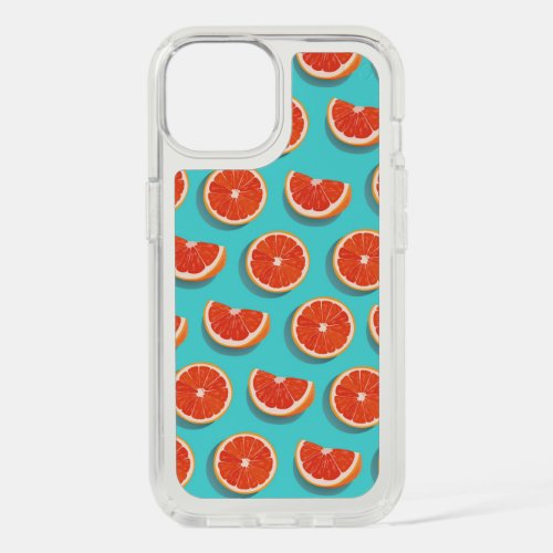 Sweet Juicy Orange Pattern iPhone 15 Case