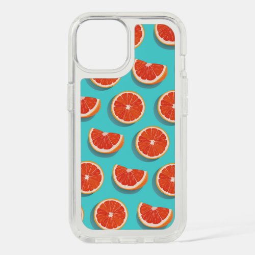 Sweet Juicy Orange Pattern iPhone 15 Case