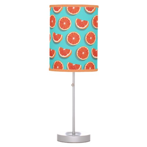 Sweet Juicy Orange Pattern Table Lamp