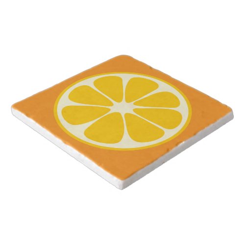 Sweet Juicy Orange Tropical Citrus Fruit Slice Trivet