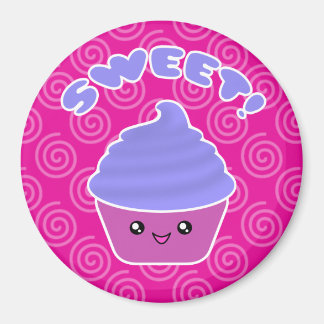 Sweet Kawaii Cupcake Magnet