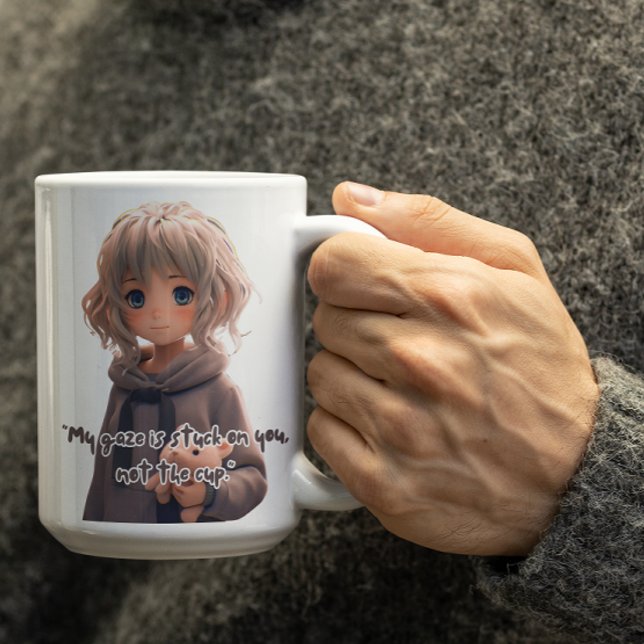 Sweet Kawaii girl Coffee Mug (Creator Uploaded)