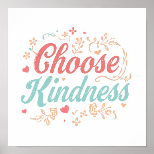 Sweet Kindness Matters Typography Poster