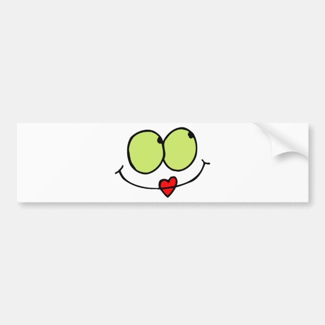 Sweet kiss bumper sticker (Front)