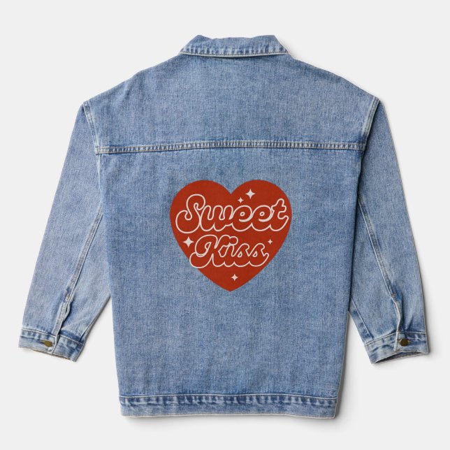 Sweet Kiss Denim Jacket (Back)