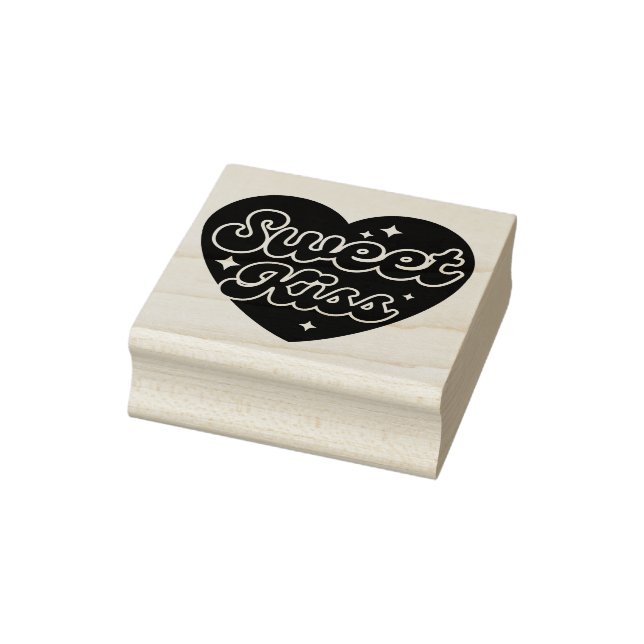 Sweet Kiss Rubber Stamp (Stamp)