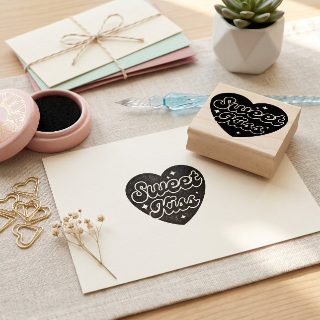 Sweet Kiss Rubber Stamp (Creator Uploaded)