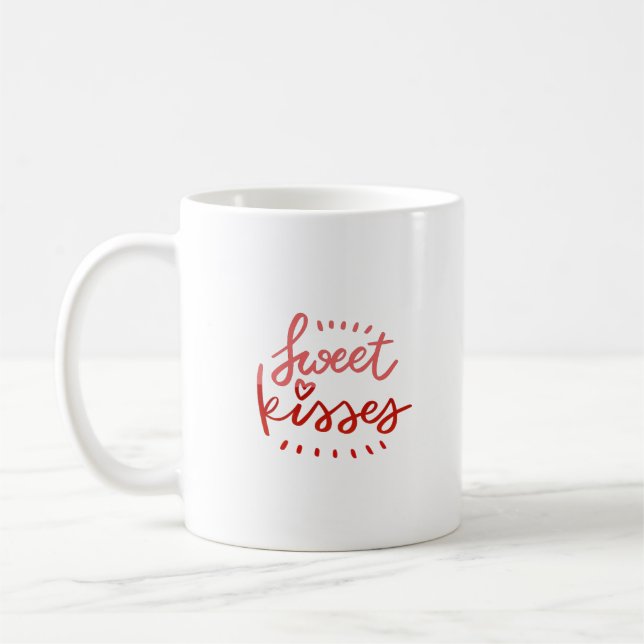 sweet kisses coffee mug (Left)