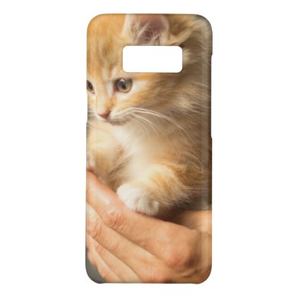 Sweet Kitten in Good Hand Case-Mate Samsung Galaxy S8 Case