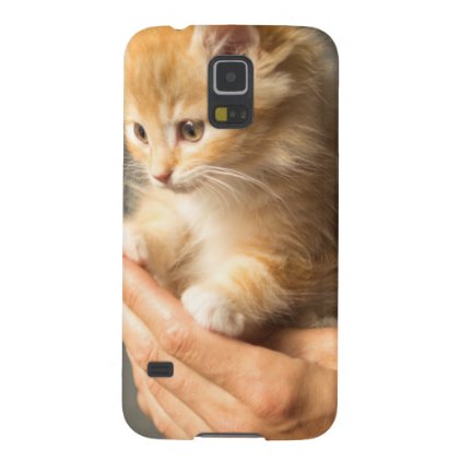 Sweet Kitten in Good Hand Galaxy S5 Case