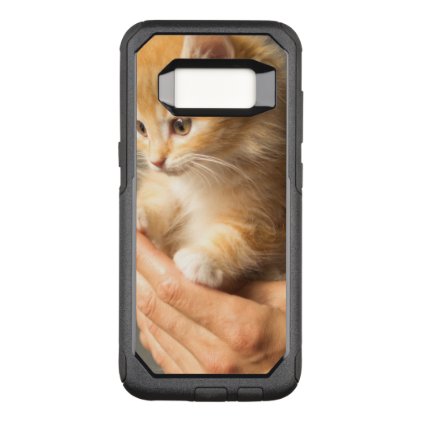 Sweet Kitten in Good Hand OtterBox Commuter Samsung Galaxy S8 Case