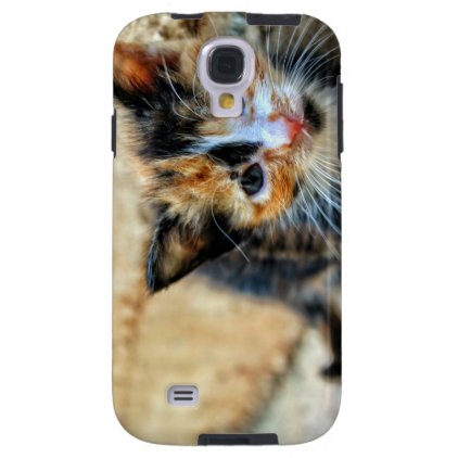 Sweet Kitten looking at YOU Galaxy S4 Case