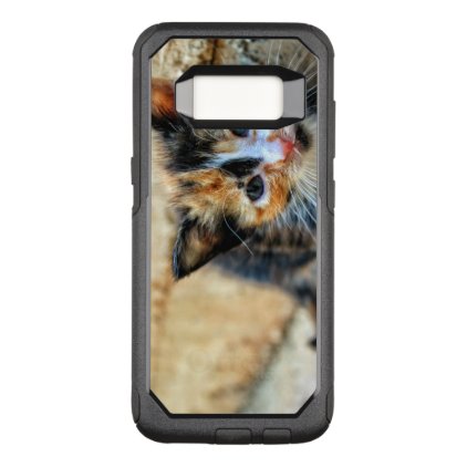 Sweet Kitten looking at YOU OtterBox Commuter Samsung Galaxy S8 Case