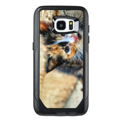 Sweet Kitten looking at YOU OtterBox Samsung Galaxy S7 Edge Case