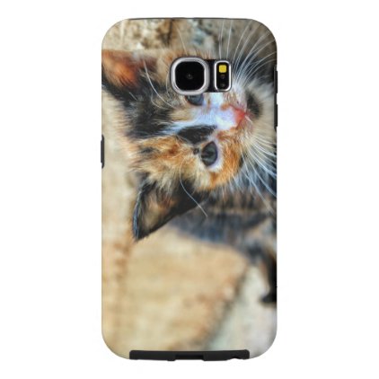 Sweet Kitten looking at YOU Samsung Galaxy S6 Case