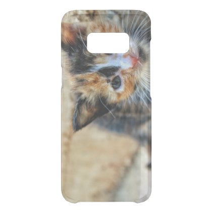 Sweet Kitten looking at YOU Uncommon Samsung Galaxy S8 Case
