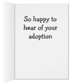 SWEET "KITTENS" CONGRATULATIONS ON YOUR "ADOPTION" CARDS (Inside (Right))