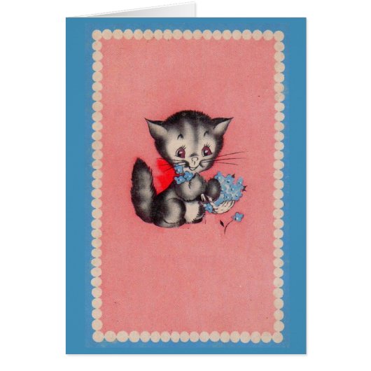 sweet kitty cat cards (Front)