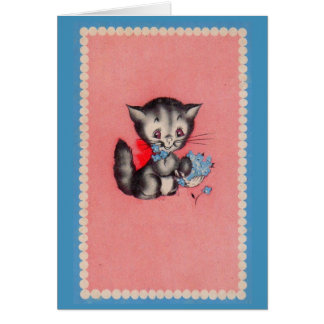 sweet kitty cat cards