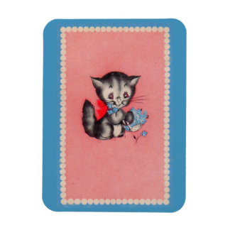 sweet kitty cat magnet
