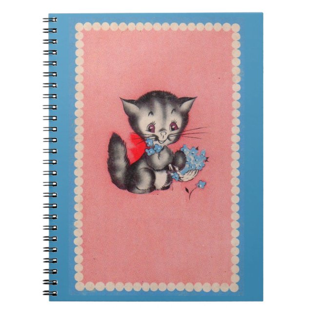 sweet kitty cat notebook (Front)