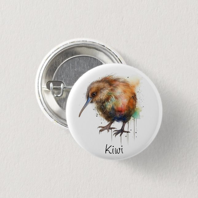 Sweet Kiwi, custom Button (Front & Back)