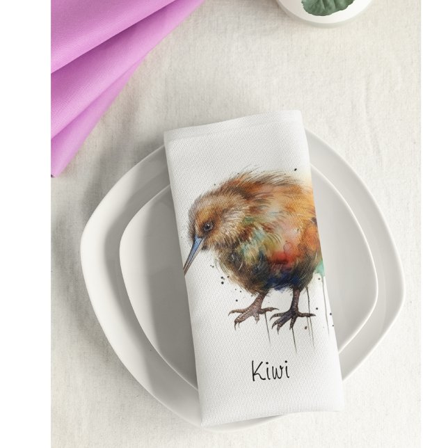 Sweet Kiwi, custom Cloth Napkin (Creator Uploaded)