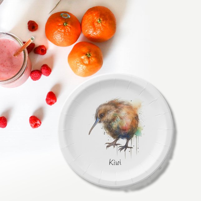 Sweet Kiwi, custom Paper Plates (Creator Uploaded)