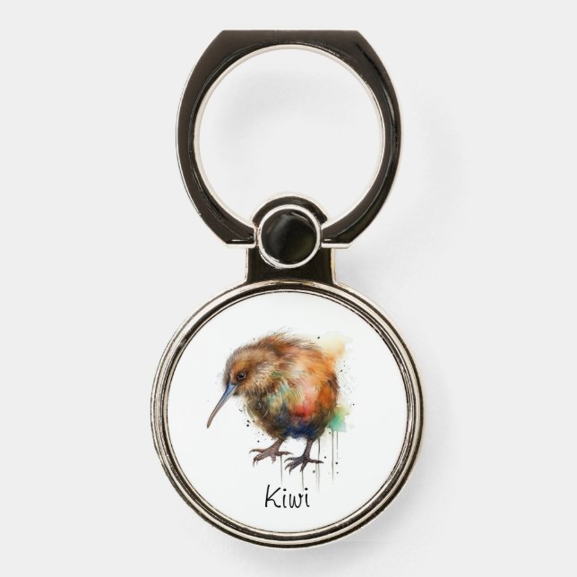 Sweet Kiwi, custom Phone Ring Stand (Front)