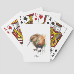 Sweet Kiwi, custom Poker Cards
