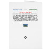 SWEET KNOWLEDGE CARD #17 (Back)
