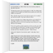 SWEET KNOWLEDGE CARD #2 (Inside (Right))