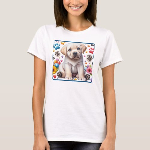 Sweet Lab Puppy T_Shirt
