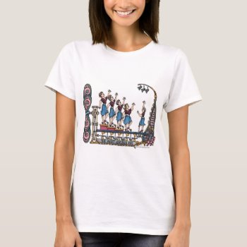 Sweet Lady Singers T-shirt by art1st at Zazzle