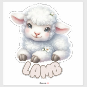 Sweet Lamb - Nursery Sticker