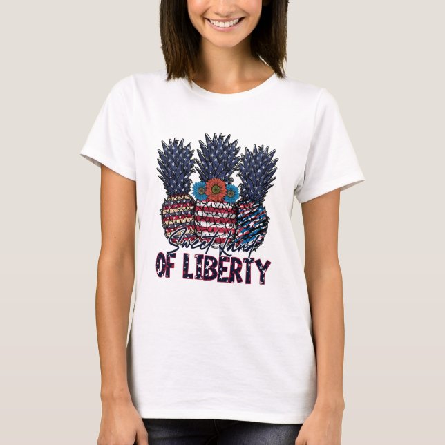 Sweet Land Of Liberty T-Shirt (Front)