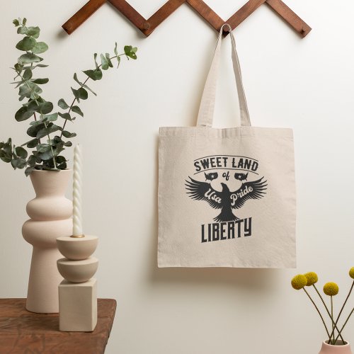 Sweet Land Of Liberty Tote Bag