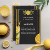 Sweet Lemonade Chalkboard Stand Baby Shower