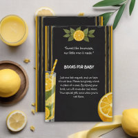 Sweet Lemonade Chalkboard Stand Baby Shower