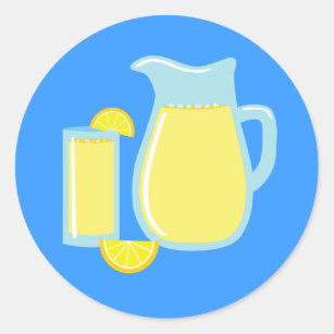 Stickers Northwest - Lemonade Pitcher, Squeeze the Day Sticker