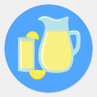 Sweet Lemonade Classic Round Sticker