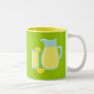 Sweet Lemonade Two-Tone Coffee Mug
