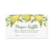 Sweet Lemons & Greenery Baby Shower Diaper Raffle