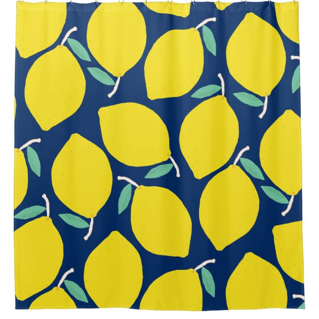 Sweet Lemons Shower Curtain (Front)