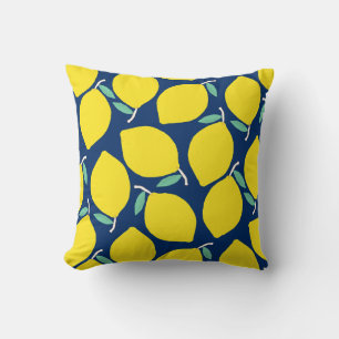 Sweet Lemons Throw Pillow