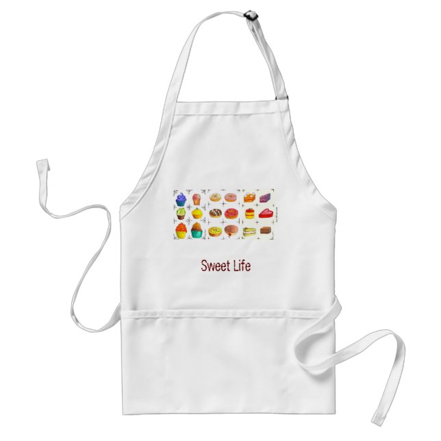 Sweet Life Adult Apron (Front)