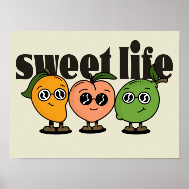 Sweet life poster  (Front)