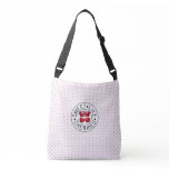 SWEET LIKE CHERRIES Retro Vintage Stamp on white Crossbody Bag