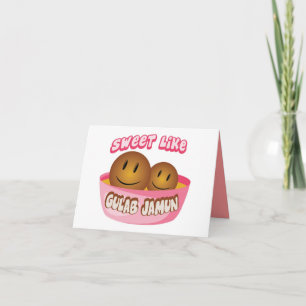 Sweet Like Gulab Jamun Birthday Invitation