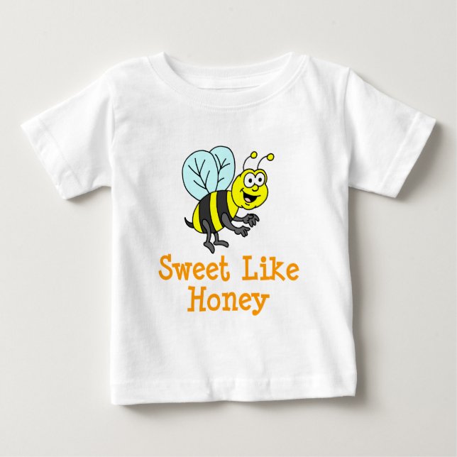 Sweet Like Honey Bee Baby T-Shirt (Front)